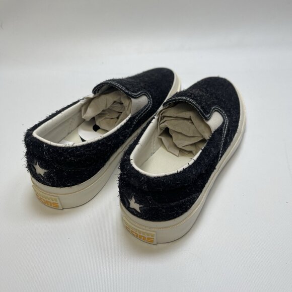 Converse x GOLF le FLEUR One Star Slip Pro Shoes Slip-On Black Women Sz 9 NEW - Picture 2 of 15